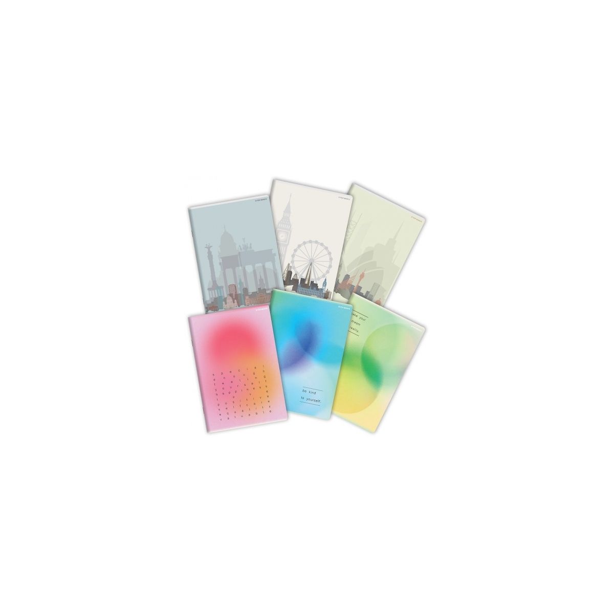 Zeszyt CITY/GRADIENT A4 80k. 70g krata Top 2000 (400169449)