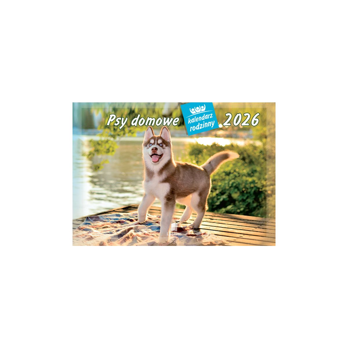 Kalendarz ścienny (401000) k:2915-377 PSY rodzinny 280mm x 200mm Lucrum (WL08)