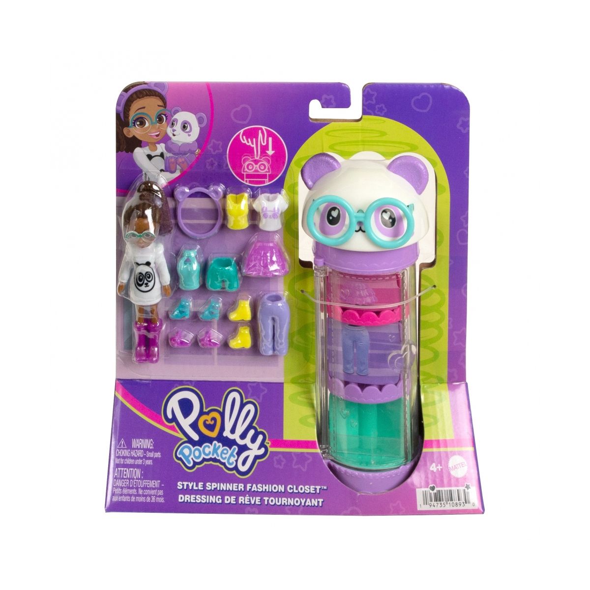 Figurka Mattel Polly Pocket karuzelka stylu (HKW04)