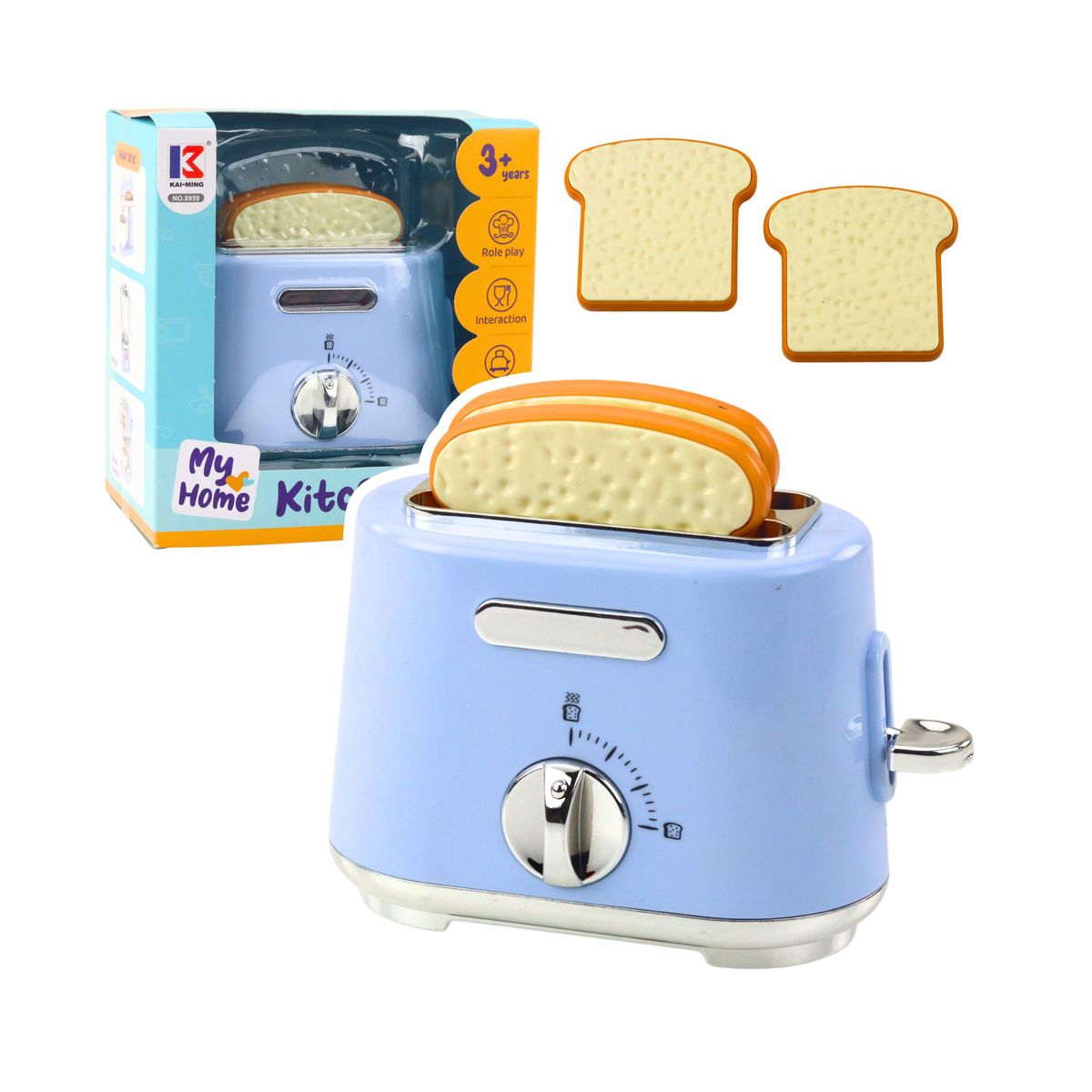 Toster zabawkowy na baterie Lean (24419)