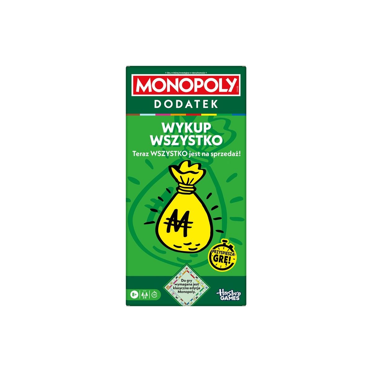 Gra planszowa Hasbro Monopoly Dodatek Wykup Wszystko (G0720)