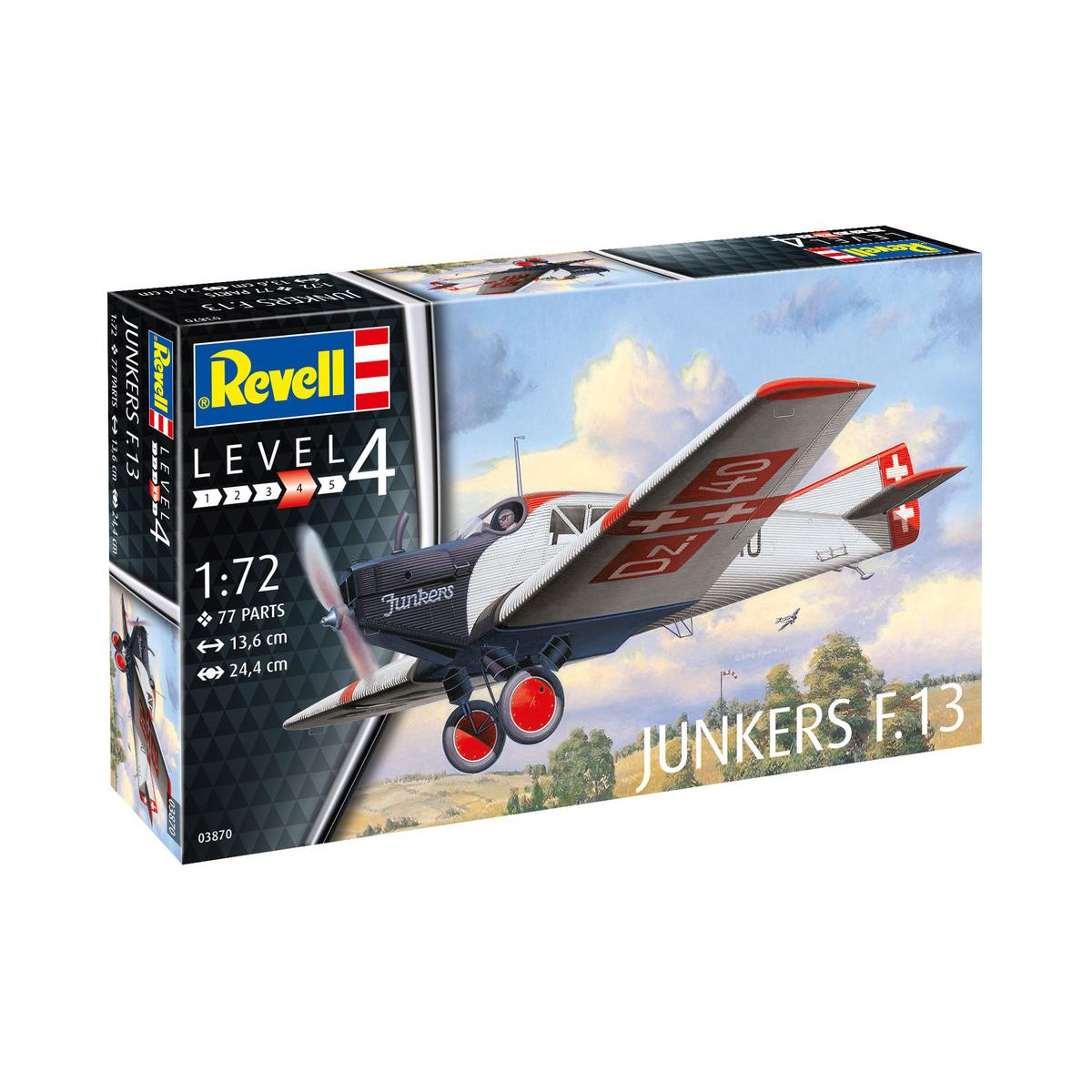 Model do sklejania Revell Junkers F.13 (03870)