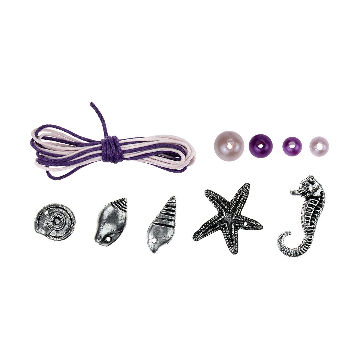 Perełki Titanum Craft-Fun Series zestaw do zrobienia biżuterii (BR23BR230008-pink)