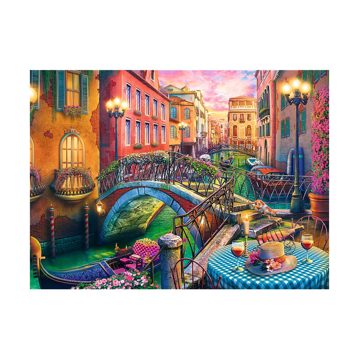 Puzzle Wieczór w Wenecji Trefl (33080)