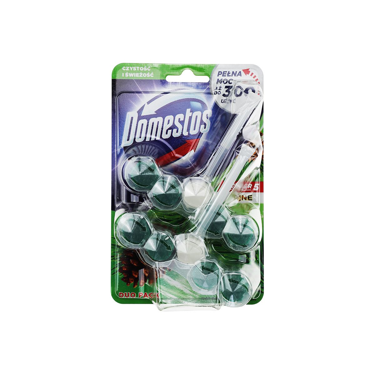 Kostka do wc Power 5 Pine 2x55g Domestos