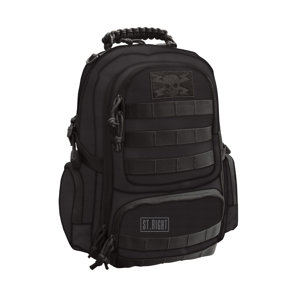 Plecak Black military PLECAK szkolny St.Right (BP34)