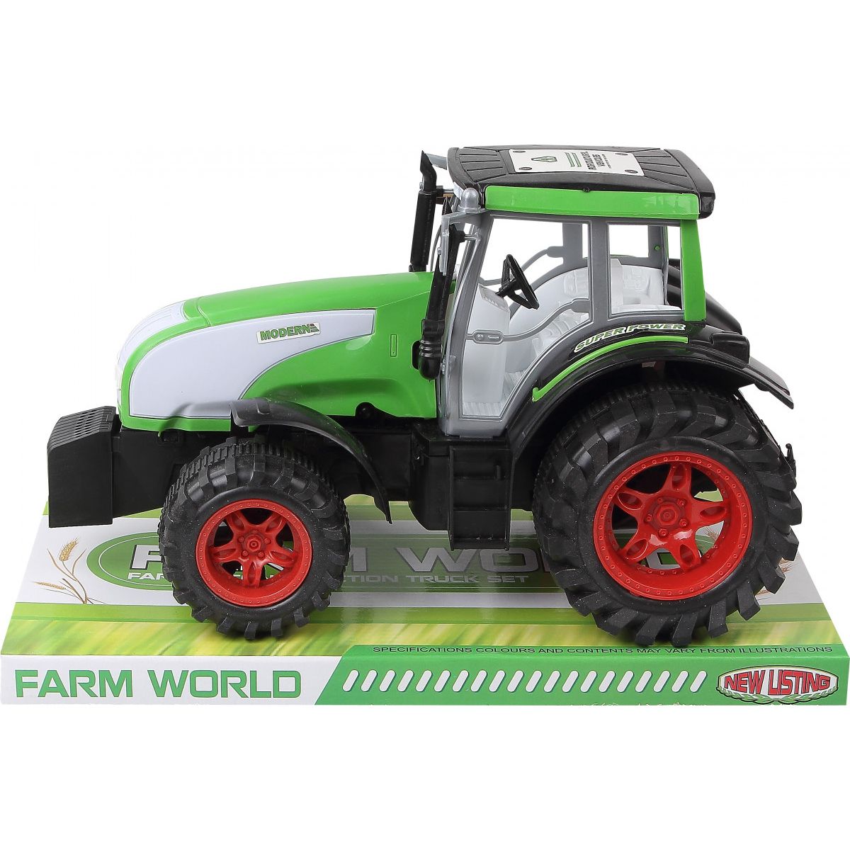 Traktor Lean farmerski zielony (18625)