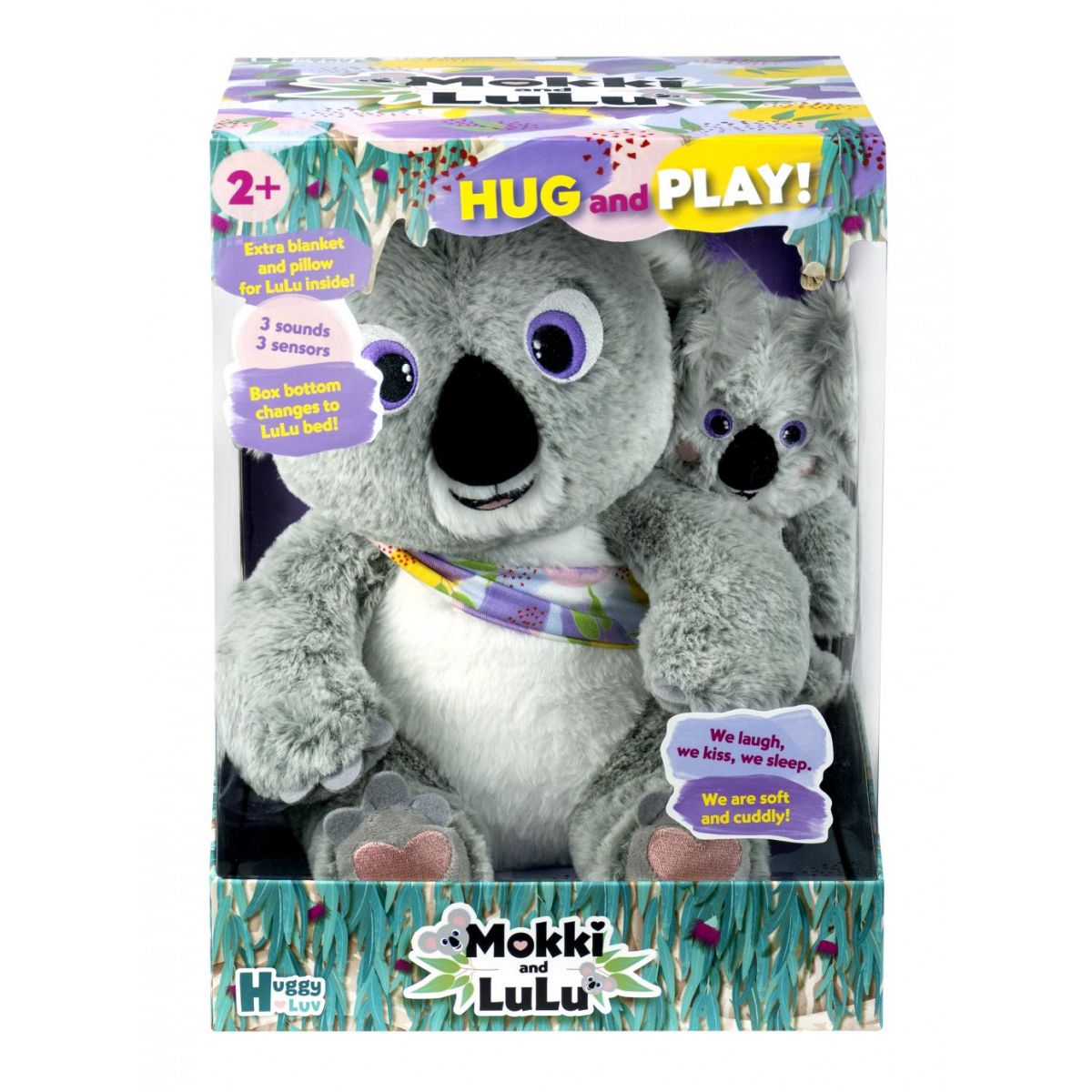 Pluszak interaktywny Tm Toys Koala Mokki  z małą Lulu (DKO0372)