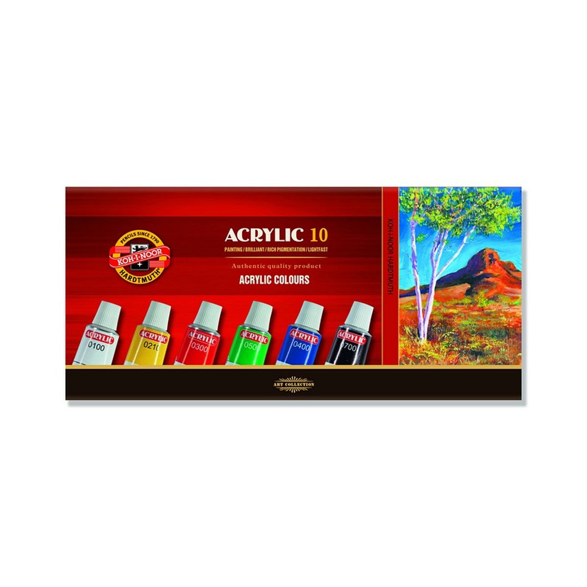 Farba akrylowa kolor: mix 16ml Koh-I-Noor (162703)