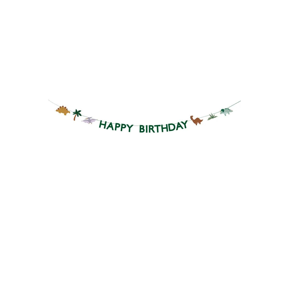 Baner Happy Birthday Dino, 3 m Partydeco (GRL106)
