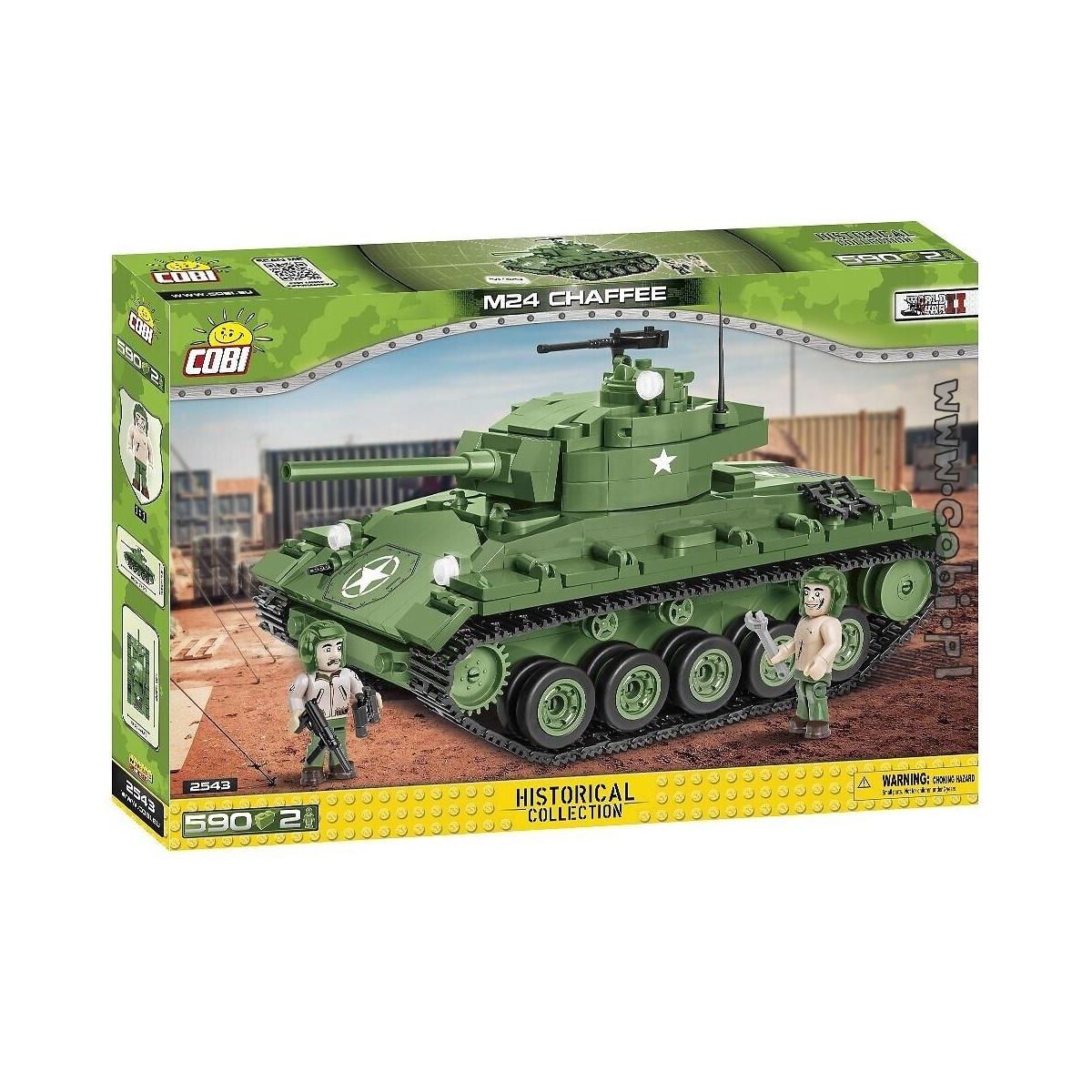 Klocki plastikowe Cobi HC WWII M24 Chaffee (2543)