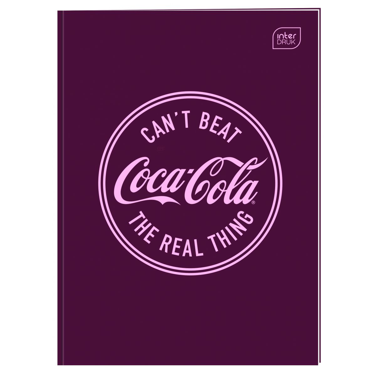 Zeszyt tematyczny COCA COLA HYBRID A6 32k. 70g krata Interdruk (do słówek)