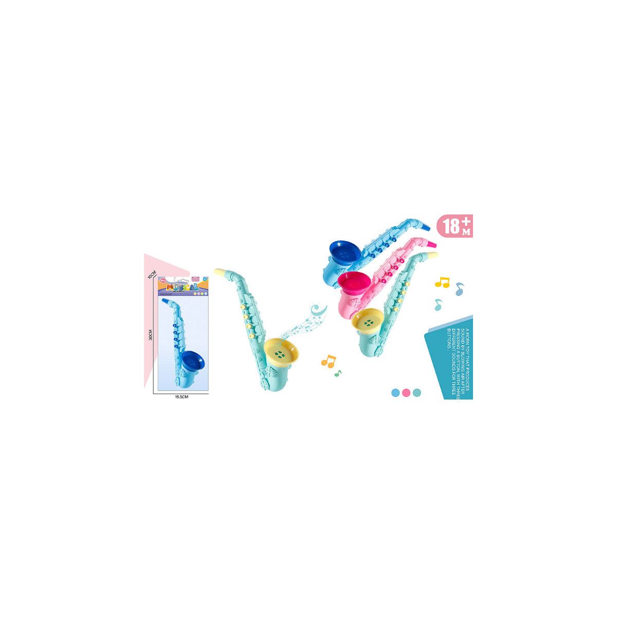 Saksofon Bigtoys (BZG5570)