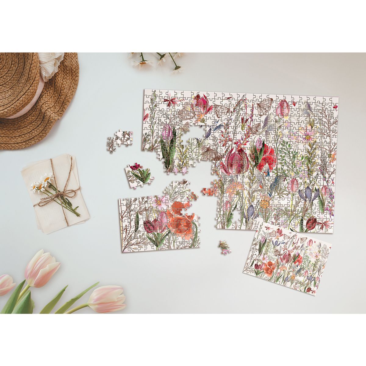 Puzzle FLOWERS 5 PUZZLE 500 500 el. Interdruk (5902277370082)