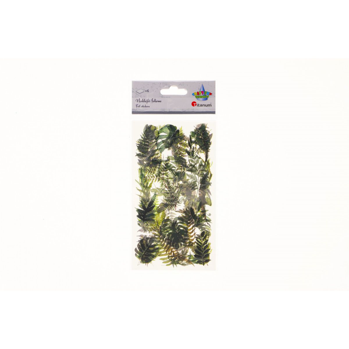 Naklejka (nalepka) Craft-Fun Series Liście foliowe Titanum (25MD001)