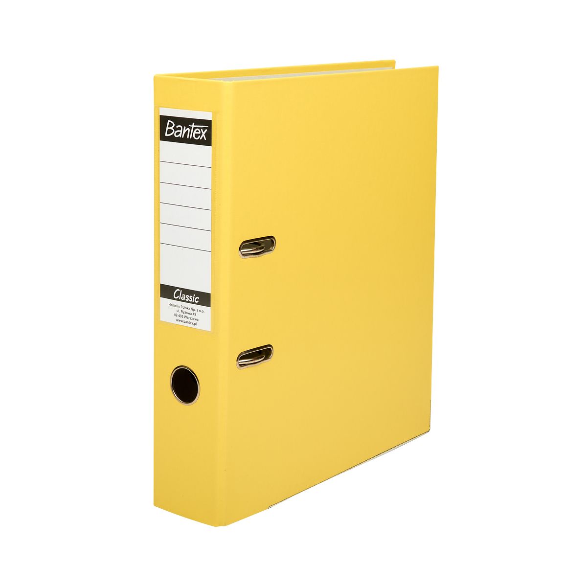 Segregator dźwigniowy Bantex Classic A4 7,5 cm żółty (400044672)