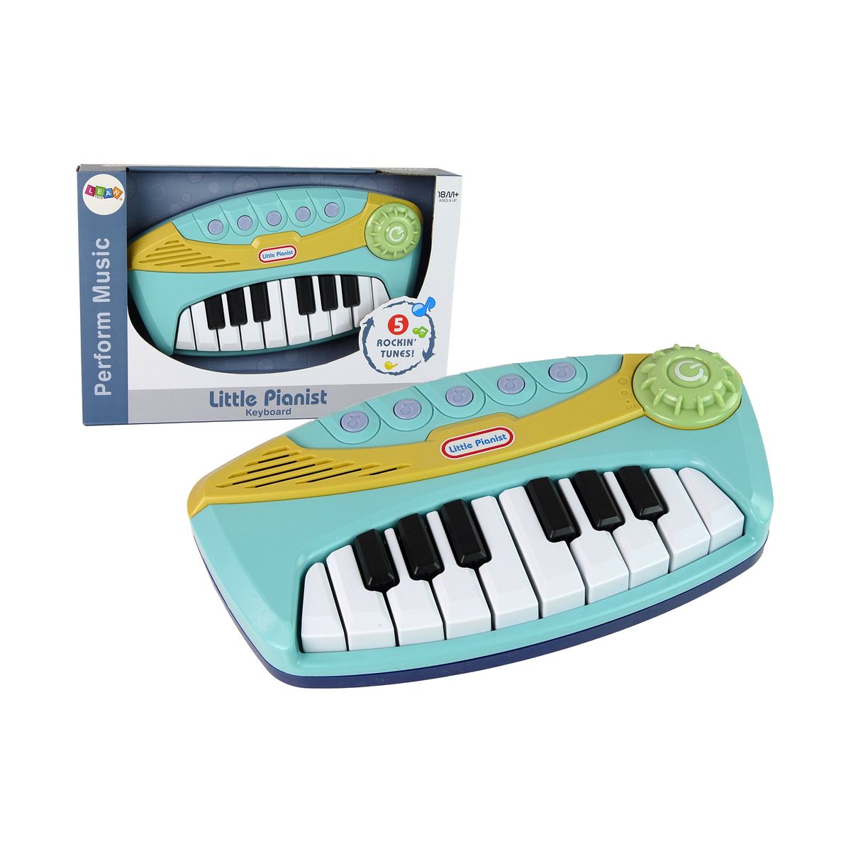 Pianino Interaktywne Niebieskie Little Pianist Lean (15207)