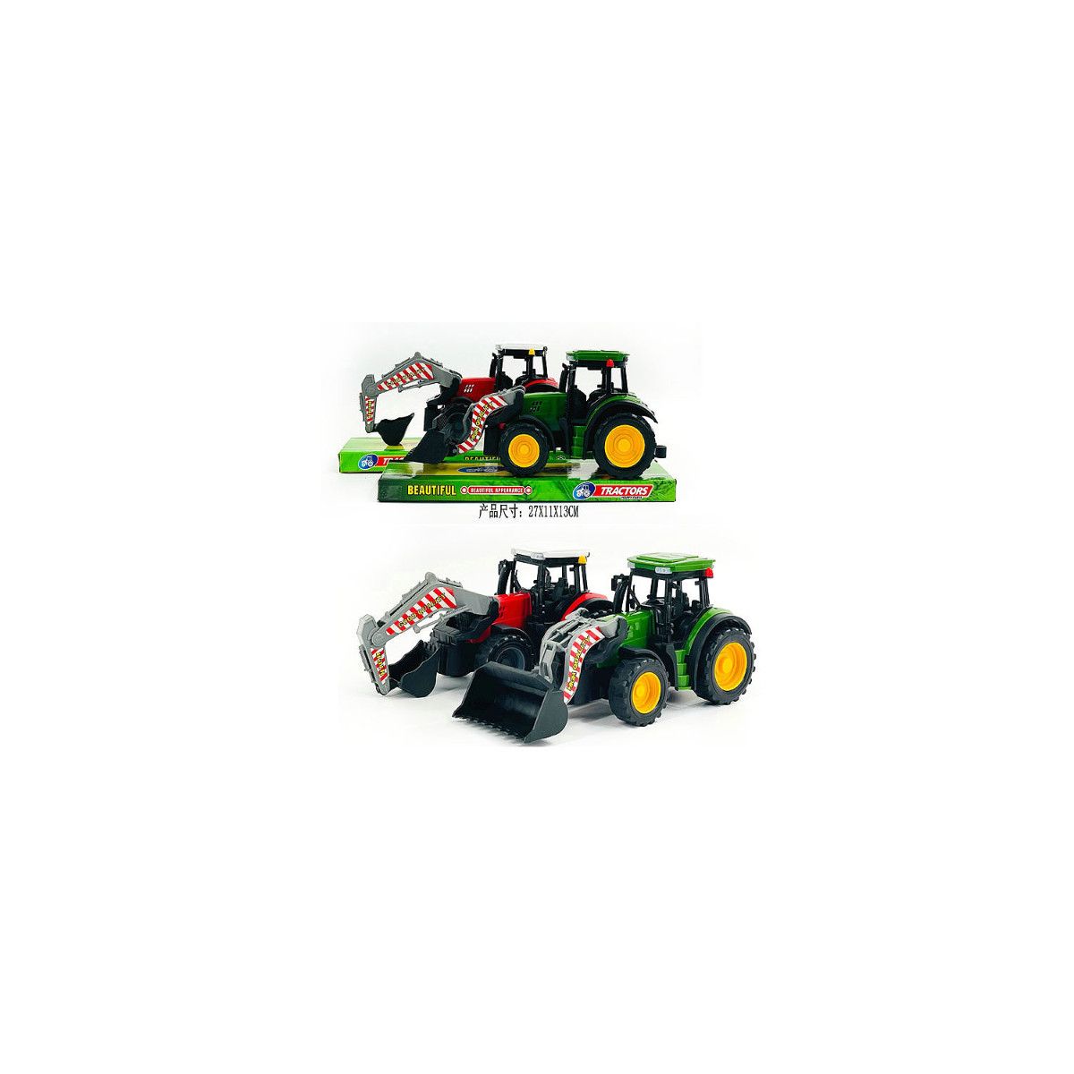 Traktor koparka 27cm Bigtoys (BA7286)