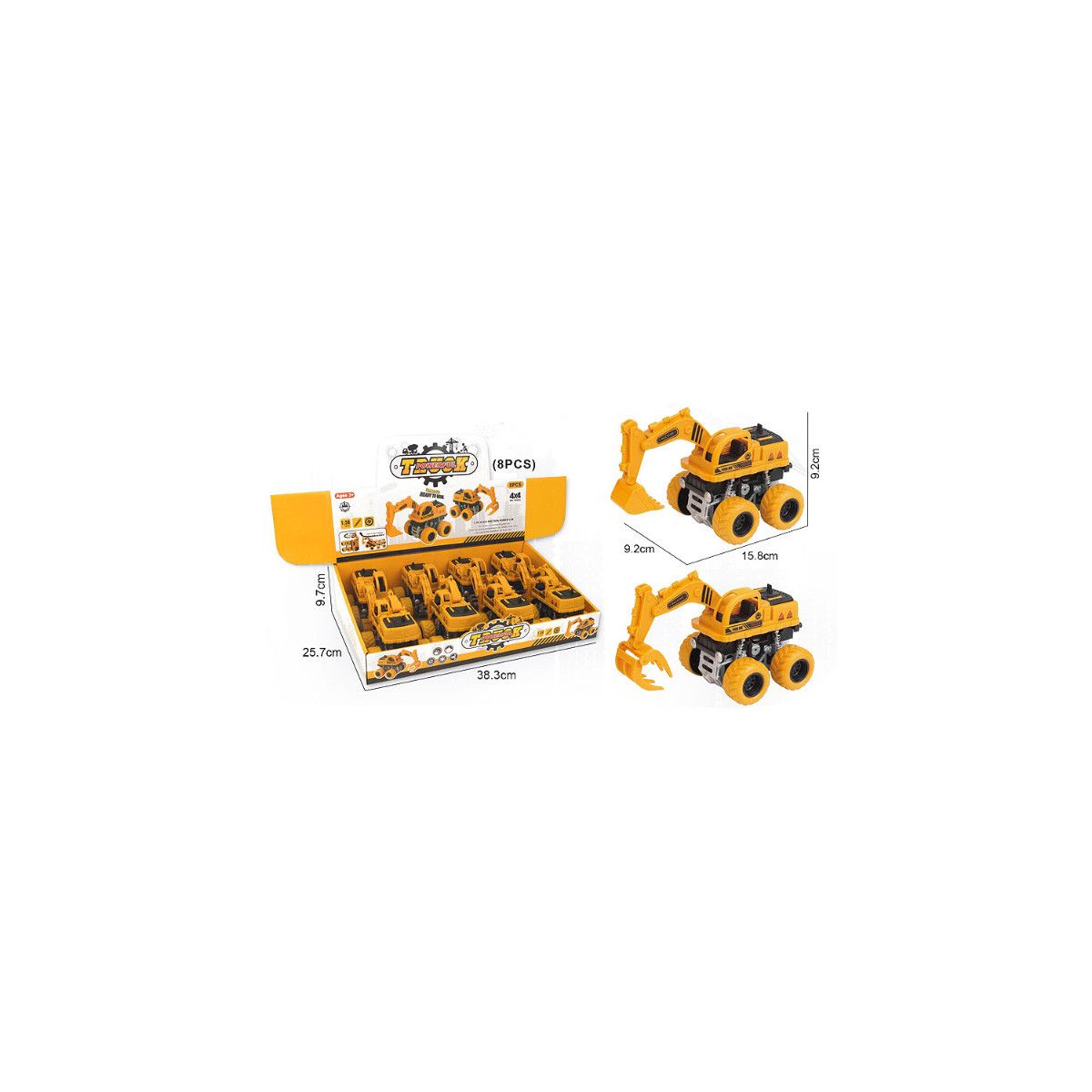 Koparka 16 cm Bigtoys (BA0262)