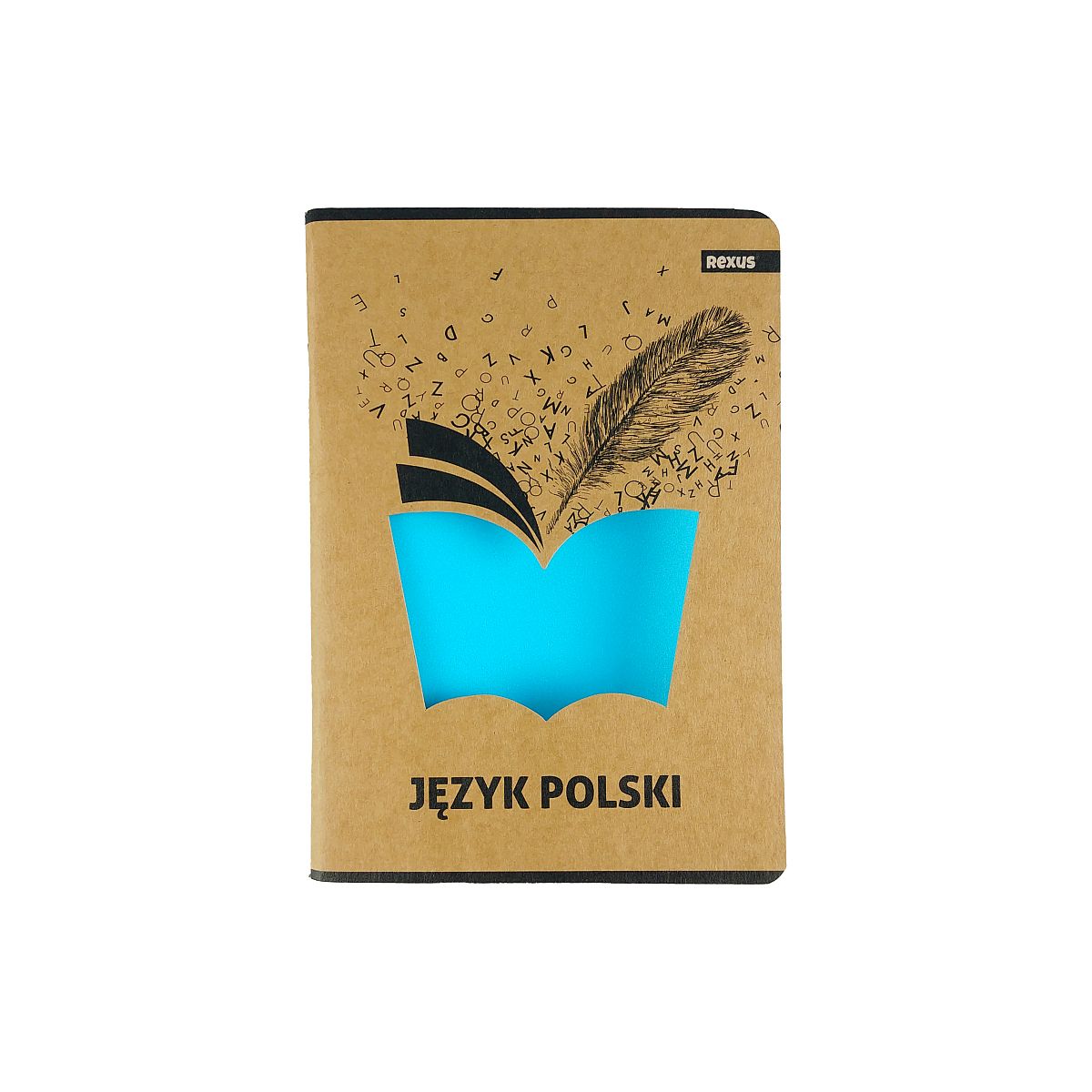 Zeszyt Beniamin Kraft Liner j.polski A5 5k. 70g linia [mm:] 147x209 (7518)