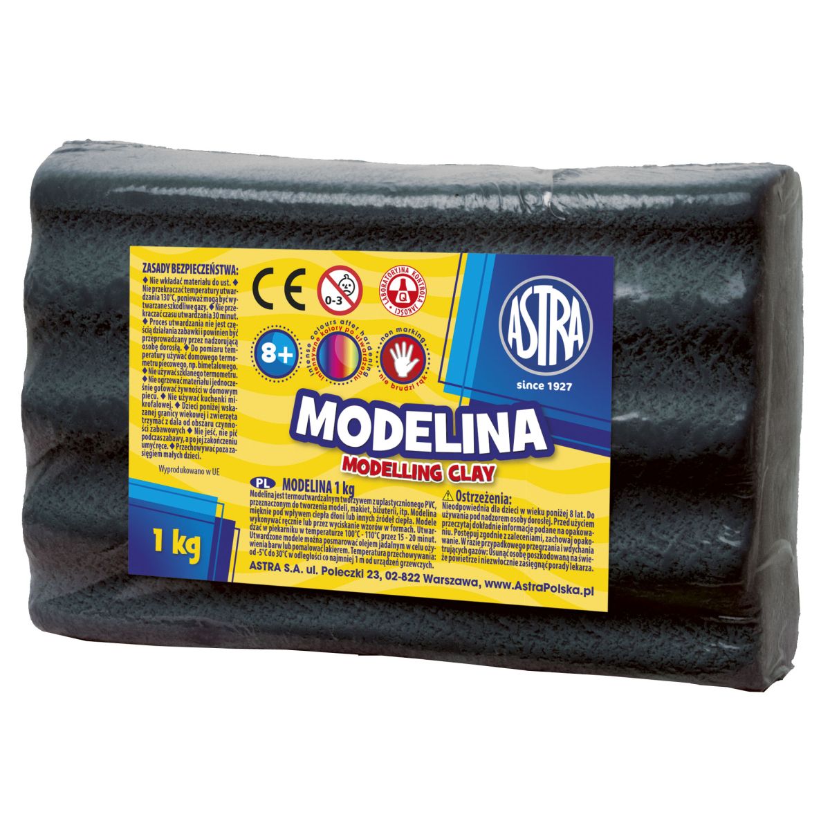 Modelina Astra 1 kol. czarna 1000g