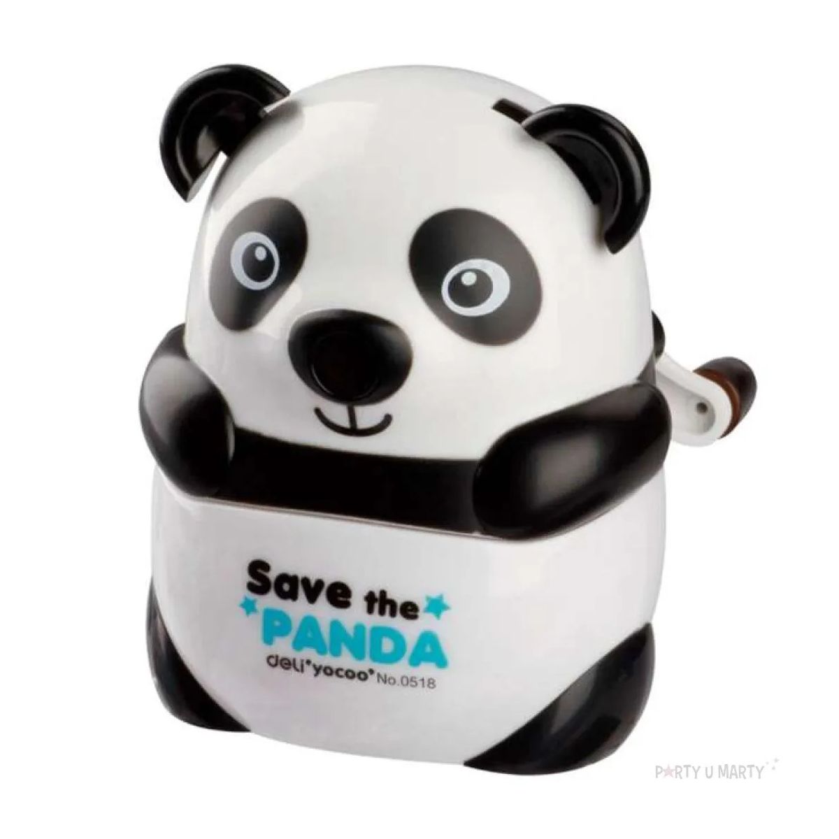 Temperówka na korbkę PANDA NA KORBKĘ Deli (E0518)