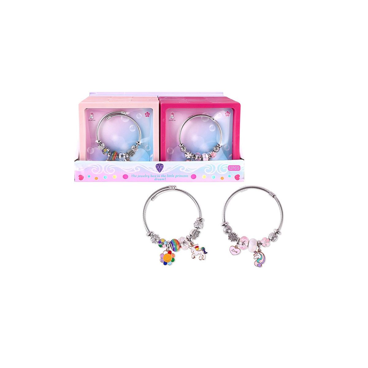 Bransoletka Adar z aplikacjami, charms (624122)