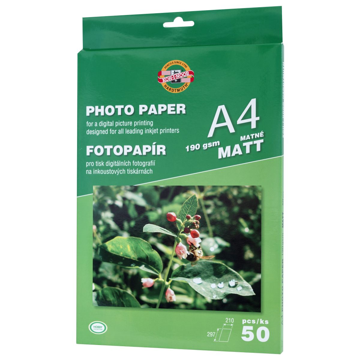 Papier foto matt A4 190g Koh-I-Noor