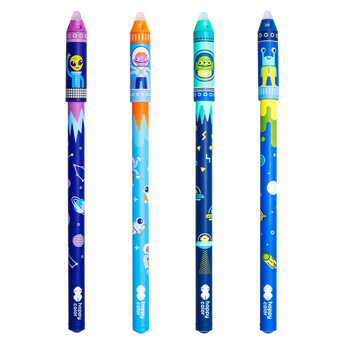 Długopis wymazywalny Happy Color DŁUGOPIS USUWALNY Space 2 HA 4120 02SP-3 niebieski 0,5mm