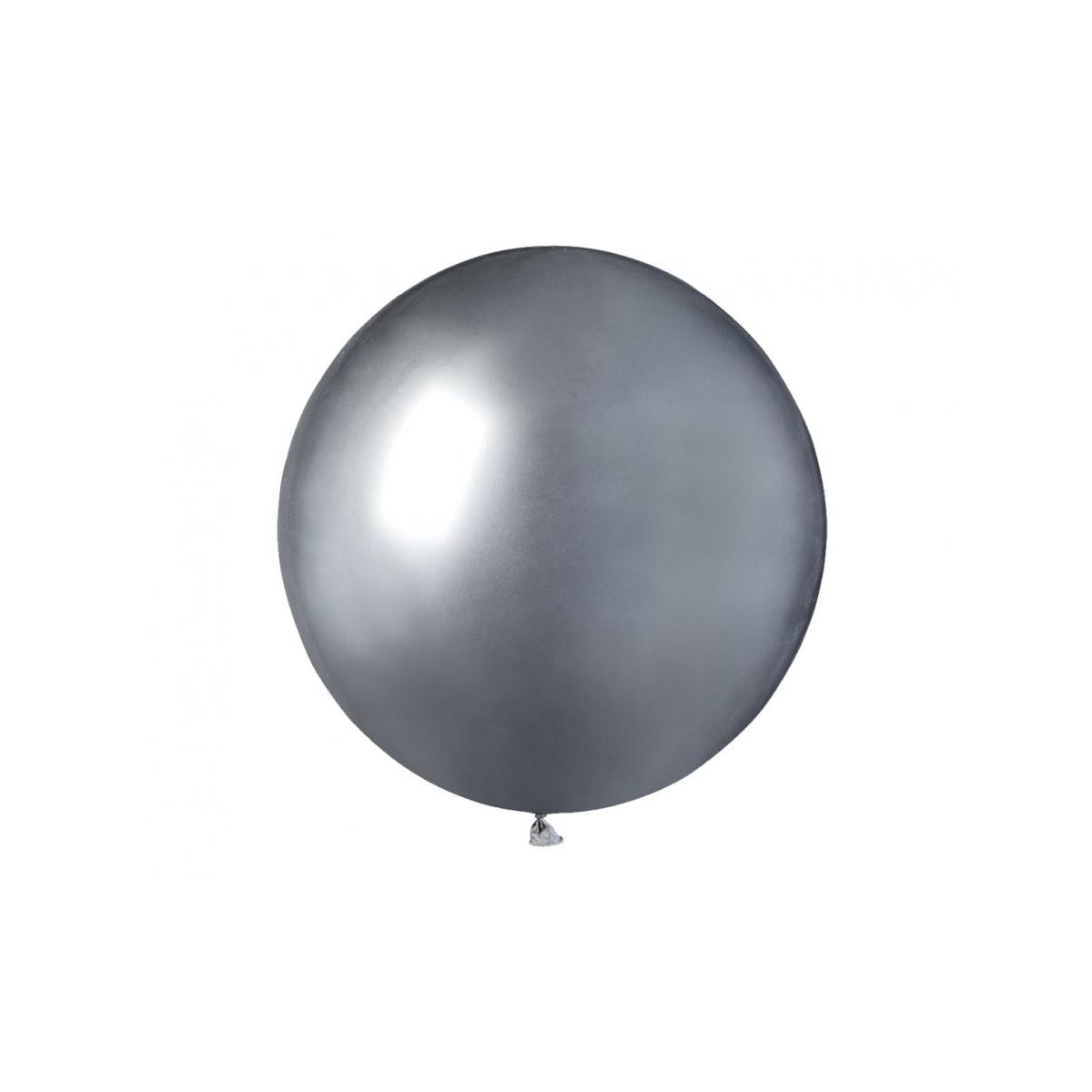 Balon gumowy Godan shiny 25szt. srebrny 19cal (GB150/89)