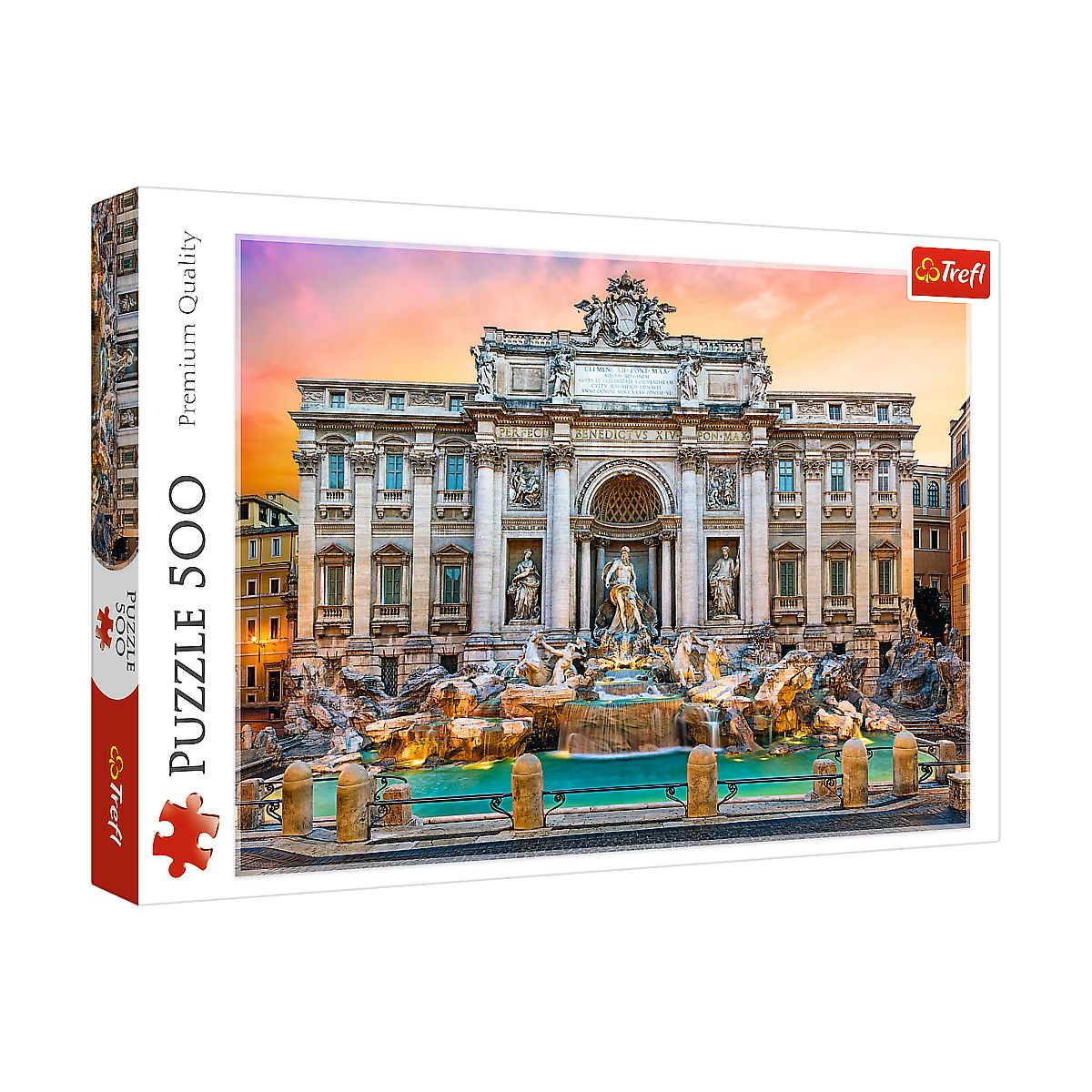 Puzzle Trefl 500 fontanna di trevi 500 el. (37292)