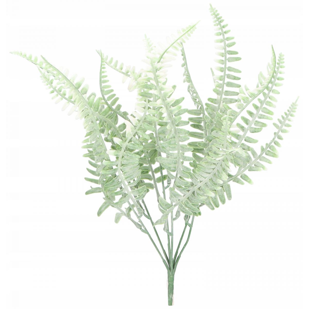 Kwiaty bukiet paproci 35cm szara zieleń Home And Garden (0887)