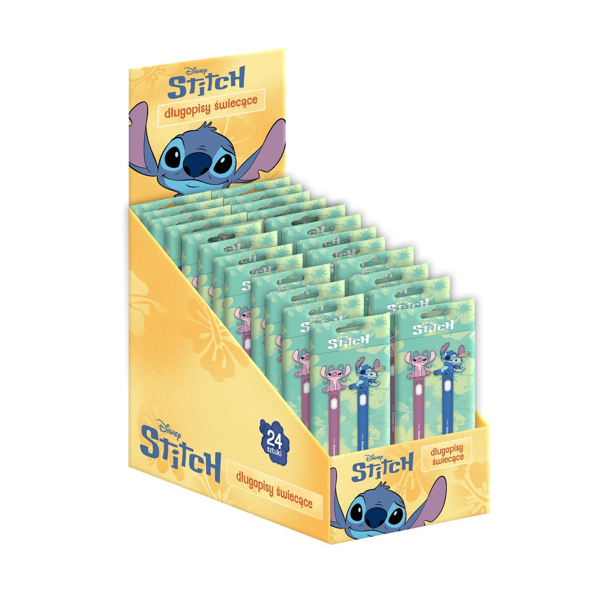 Długopis Stitch śiecący niebieski 0,5mm Beniamin