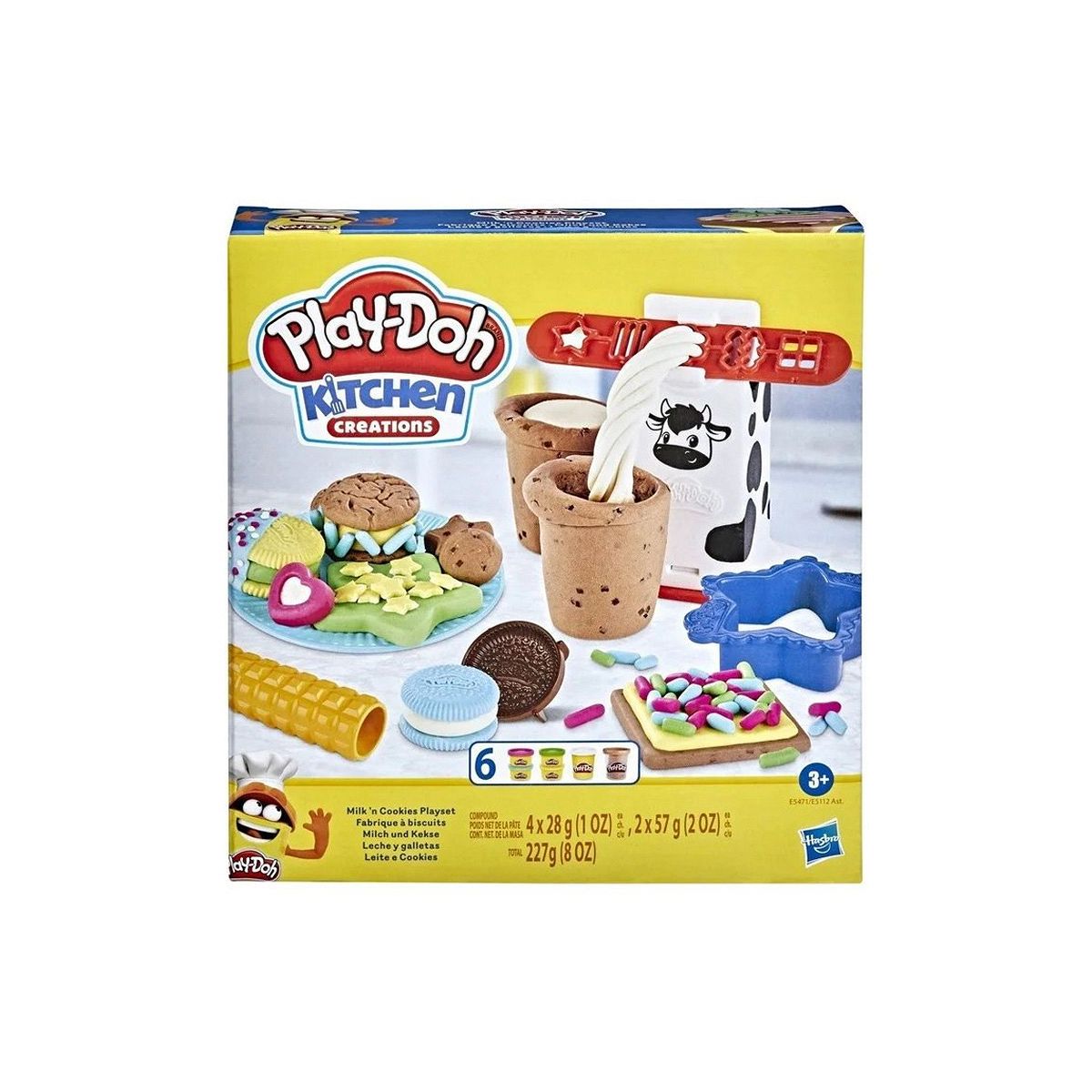 Masa plastyczna dla dzieci Play Doh Zestaw Fabryka ciasteczek mix Hasbro (E5112 E5471)