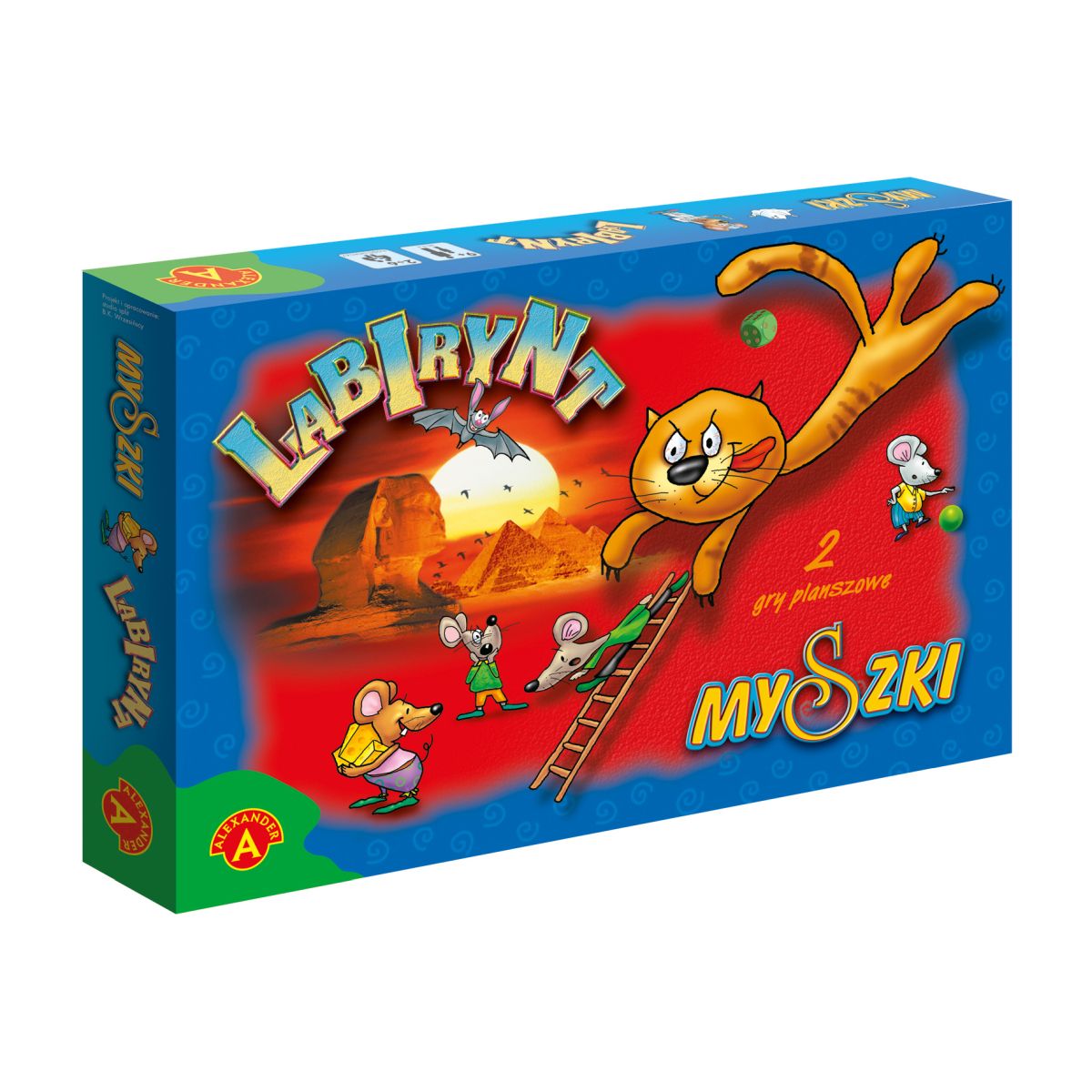 Gra planszowa myszki, labirynt Alexander (5906018000481)
