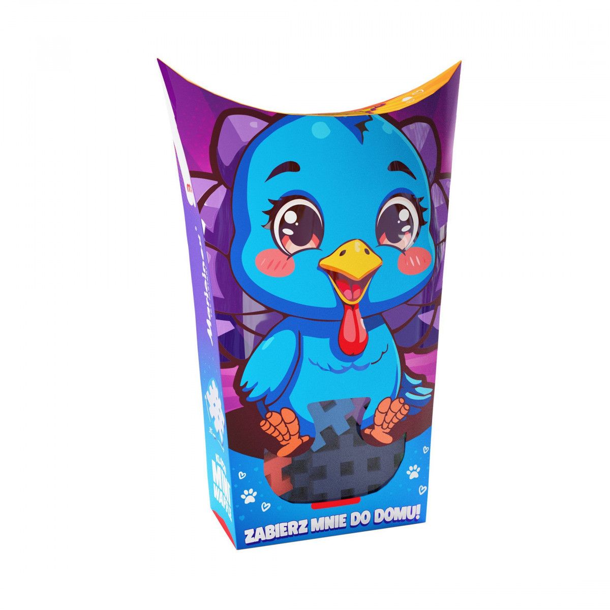 Klocki konstrukcyjne Marioinex Mini Waffle Pocket Pets Indyk (5903033907030)