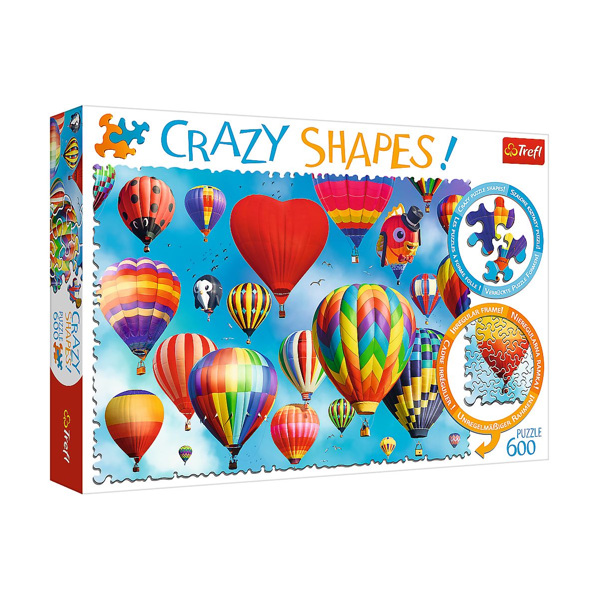 Puzzle Trefl Kolorowe balony 600 el. (11112)