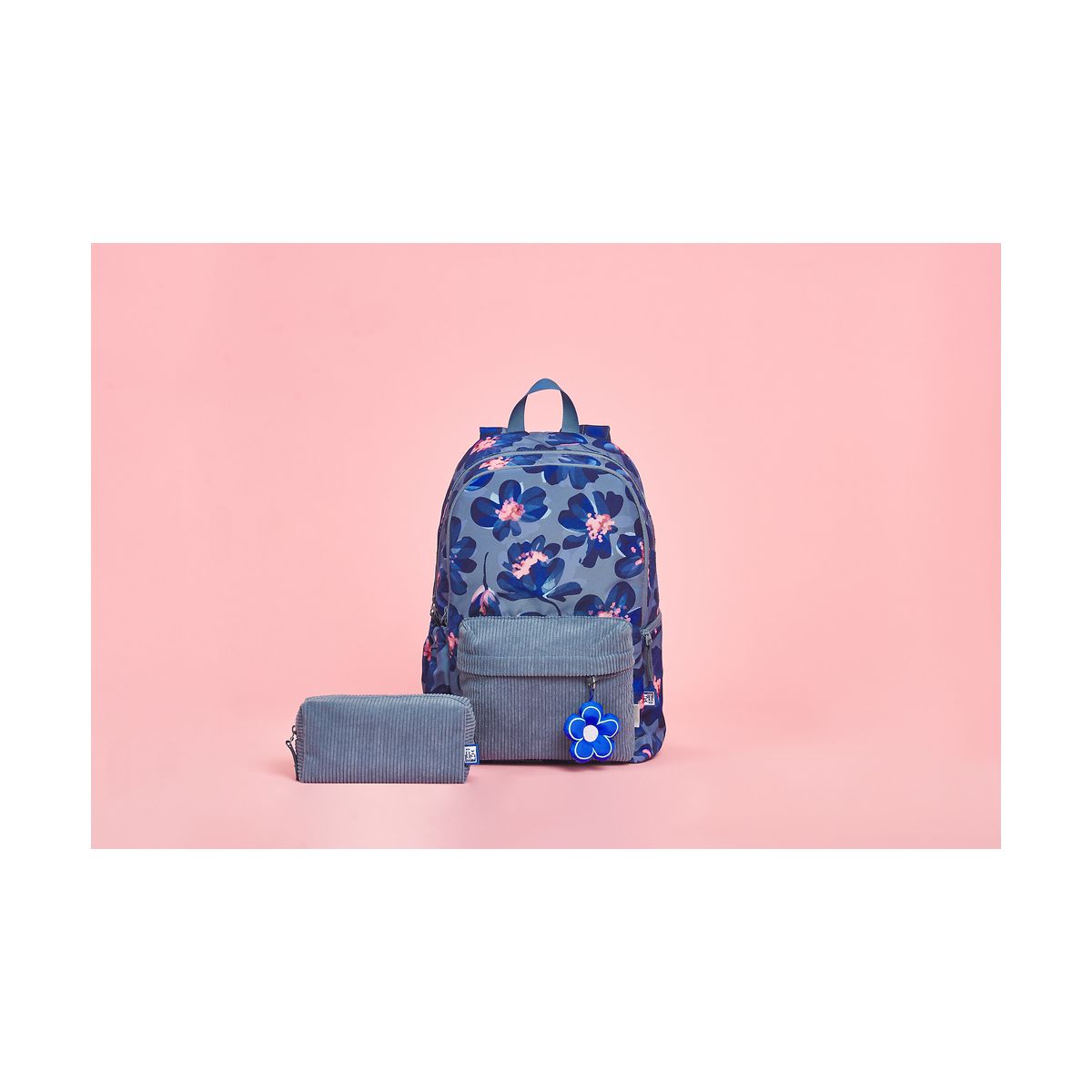 Plecak Oxford Bloom niebieski (400196447)