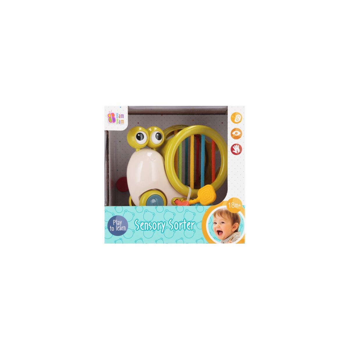 Sorter sensoryczny Ślimak Bam Bam (569005)