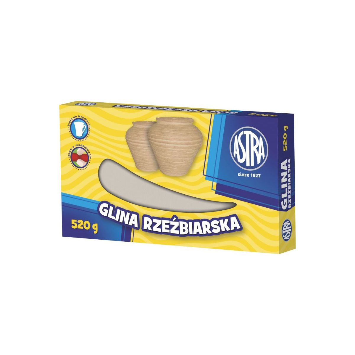 Glinka Astra rzeźbiarska beżowa 520g (83810900)