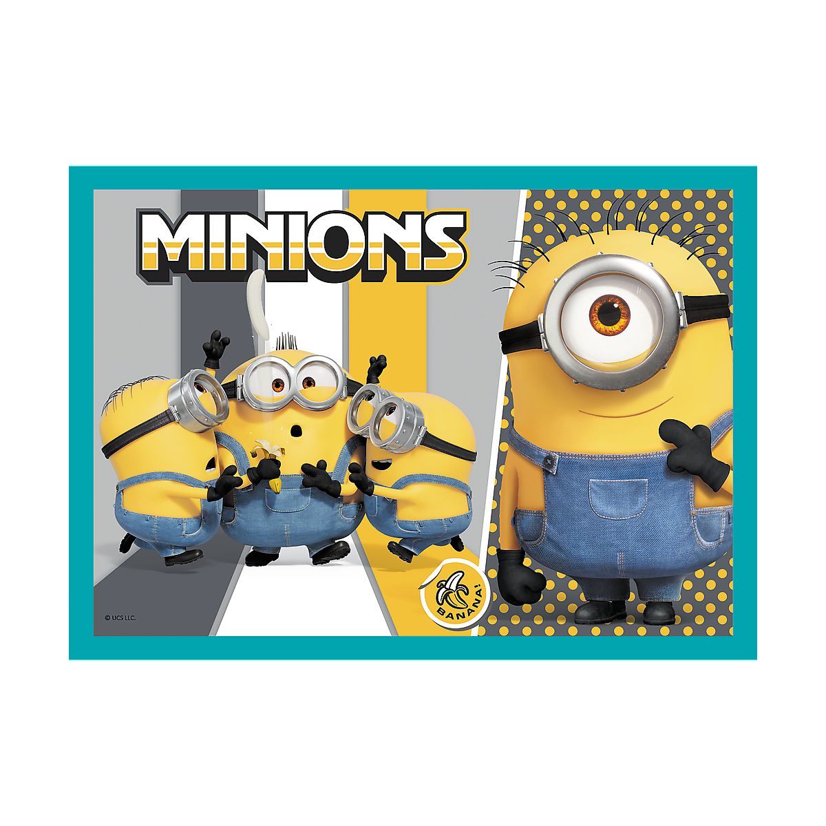 Puzzle Trefl Minionki 4w1 4w1 el. (34339)