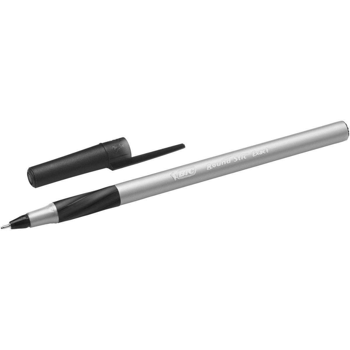 Długopis olejowy Bic Round Stic Exact czarny 0,36mm (918542)