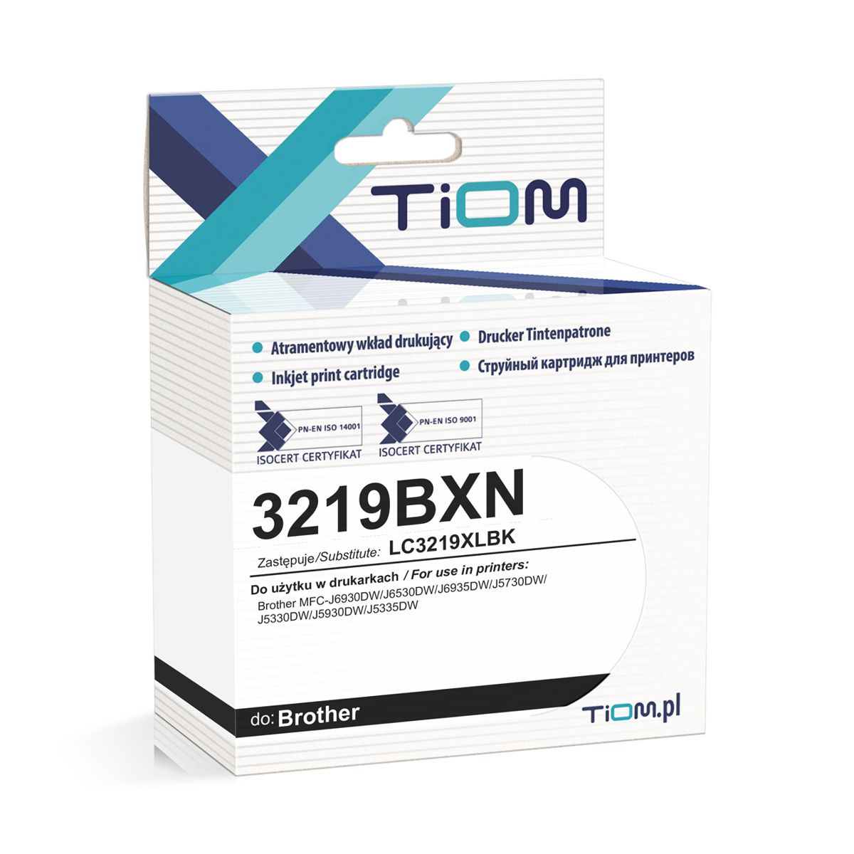 Tusz (cartridge) alternatywny Tiom Brother Lc3219xlbk (Ti-B3219BXN)