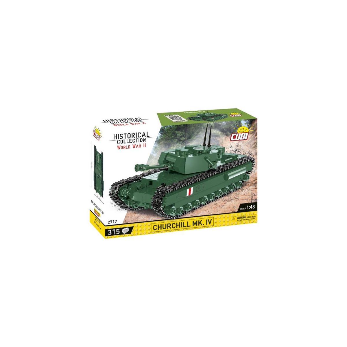 Klocki plastikowe Cobi HC WWII Churchill Mk. IV (2717)