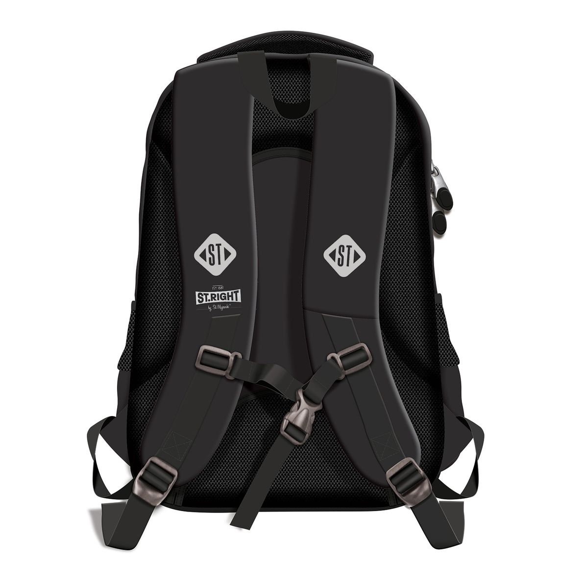 Plecak BLACK VINTAGE 3-KOMORY St.Right (BP-77)