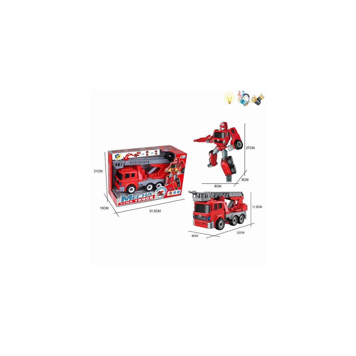 Transformer Straż Pożarna Ciuciubabka (Y300233)