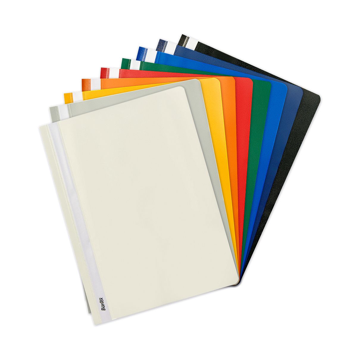 Skoroszyt Bantex PP Standard A4 niebieski polipropylen PP (400076731)