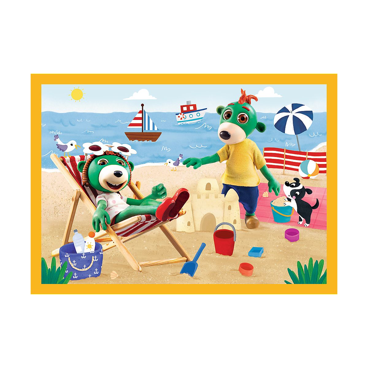Puzzle Trefl Trefliki na wakacjach (34623)