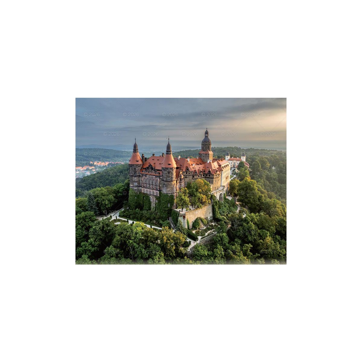 Kalendarz ścienny LASY POLSKIE 13-planszowe 2024 320mm x 470mm Lucrum (RW04)