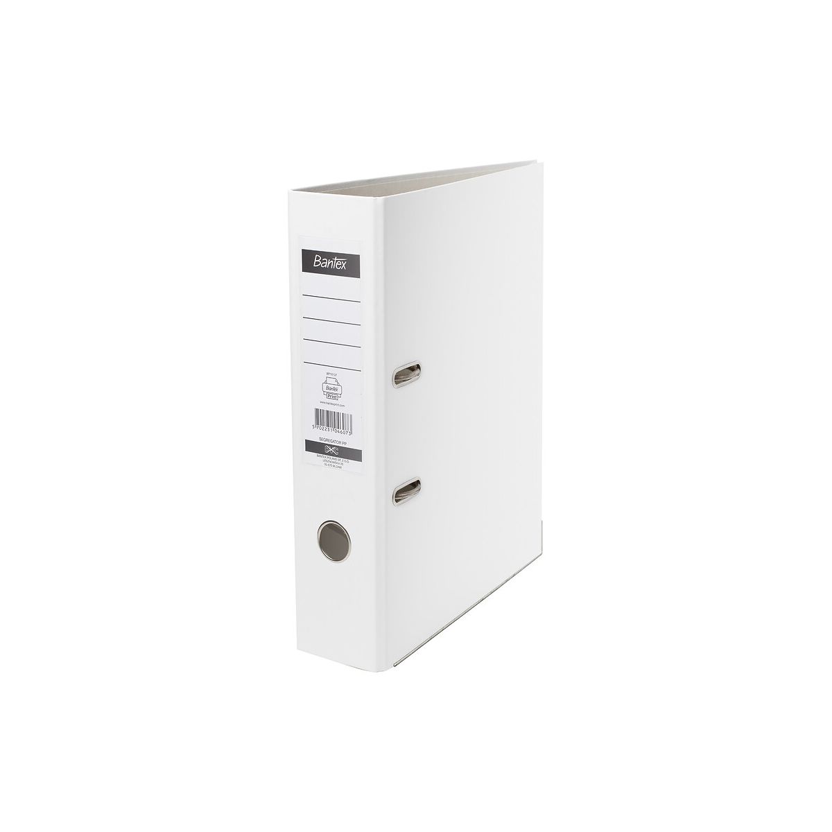 Segregator dźwigniowy Bantex A4 PP XXL 8 cm biały (100551787)